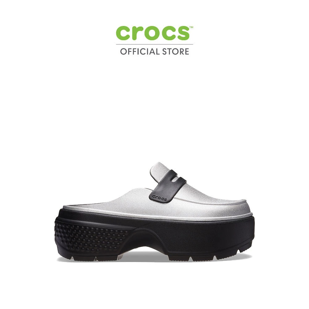 CROCS Adult Casual Shoes – STOMP METALLIC LOAFER CLOG